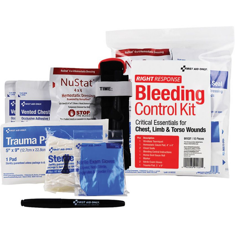 First Aid Only Bleeding Control Kit